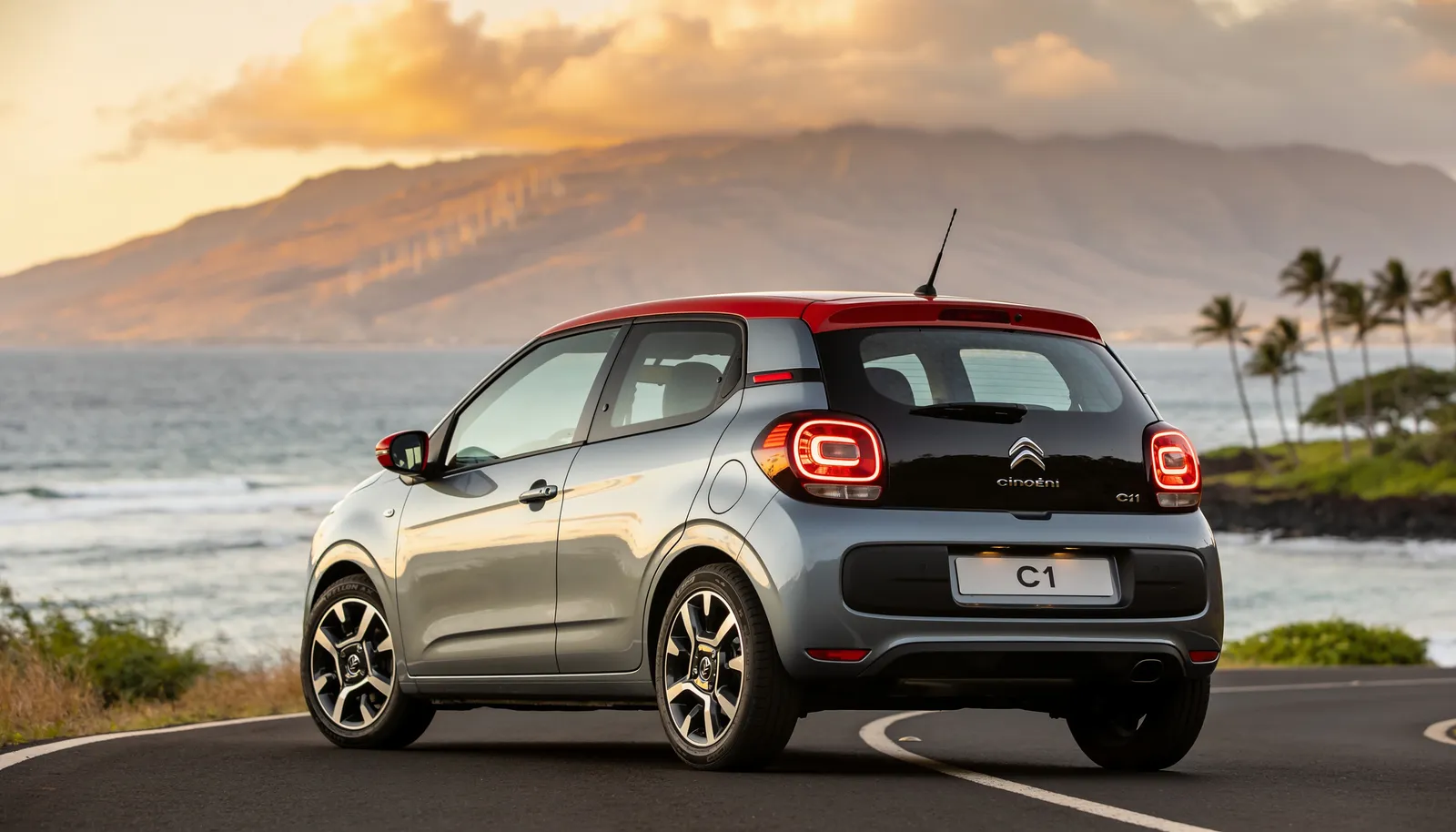 Citroën C1 — arrière